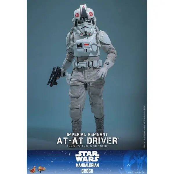 STAR WARS The Mandalorian & Grogu Figurine Imperial Remnant AT-AT Driver Movie Masterpiece Hot Toys