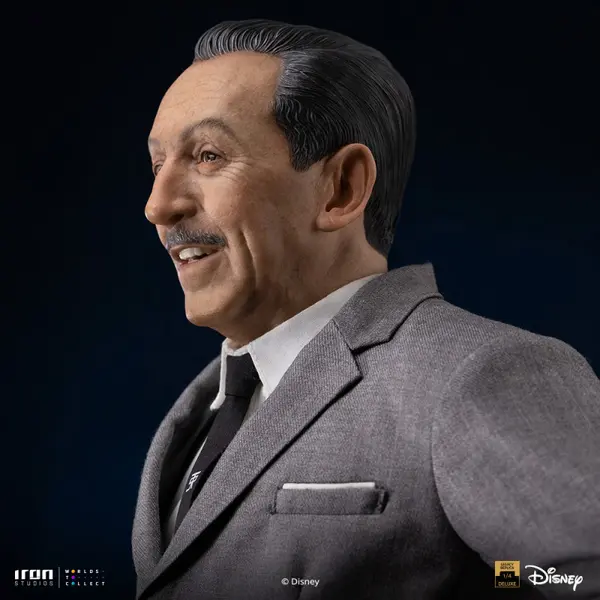DISNEY Statue Walt Disney & Mickey Mouse Legacy Replica Iron Studios