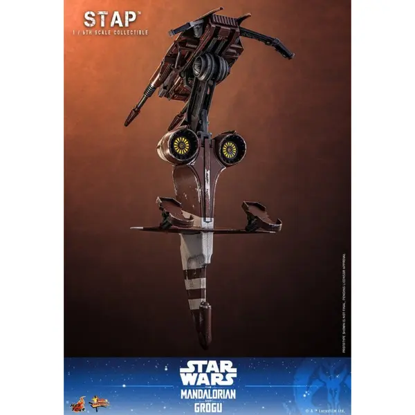 STAR WARS The Mandalorian & Grogu Véhicule STAP Hot Toys