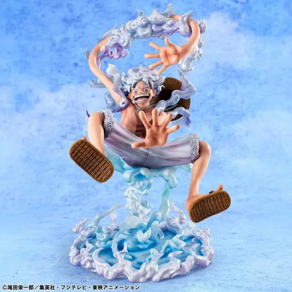 ONE PIECE Figurine Monkey D. Luffy Gear Fifth P.O.P. Evolutionary History Megahouse