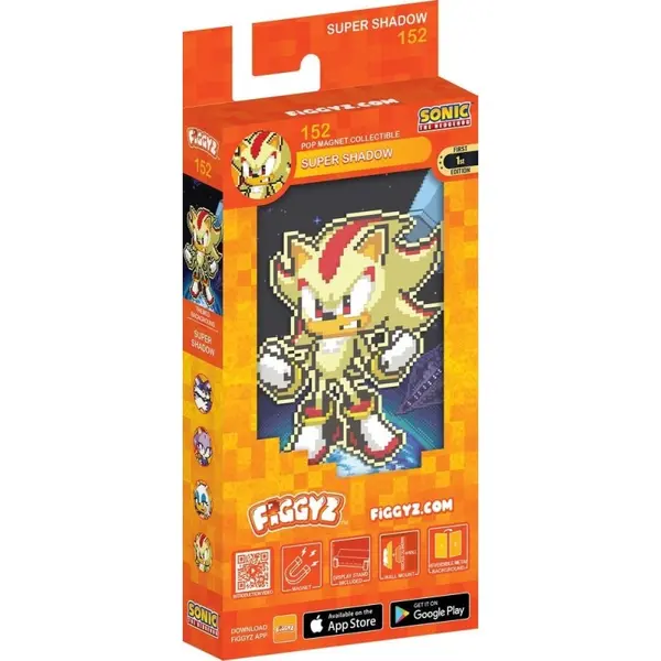 Sonic the Hedgehog (Modern) - Magnet à collectionner FiGGYZ Super Shadow 11 cm