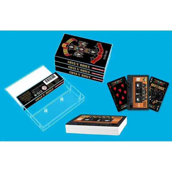 Guns N' Roses - Jeu de cartes Guns N' Roses Cassette (PDQ)