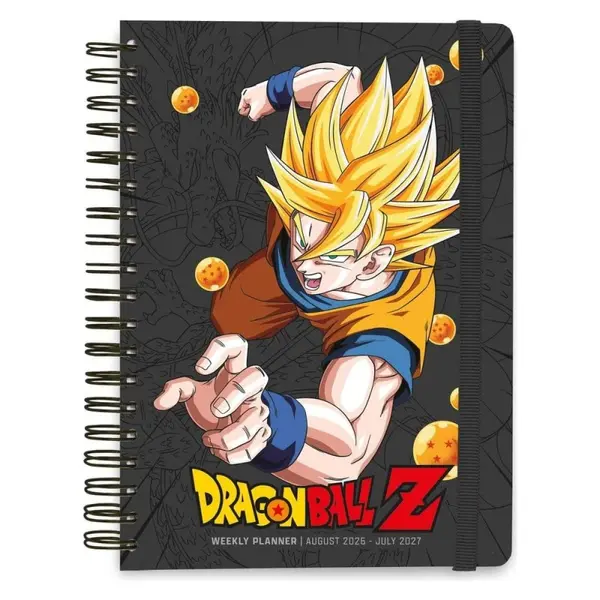 Dragon Ball - Agenda scolaire hebdomadaire A5 Dragon Ball 2026/2027