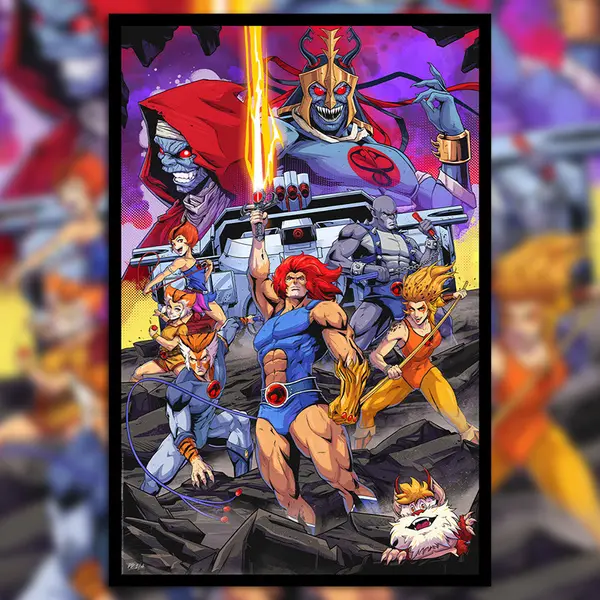 COSMOCATS Impression Art Print ThunderCats Roar! Sideshow