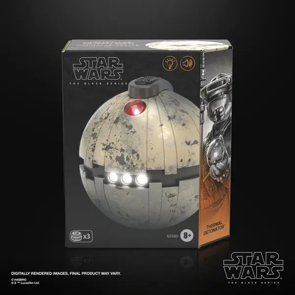 STAR WARS Episode VI Réplique Détonateur Thermique Black Series Hasbro
