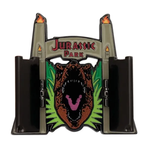 Jurassic Park - Pin's Portes du Parc Jurassic Park