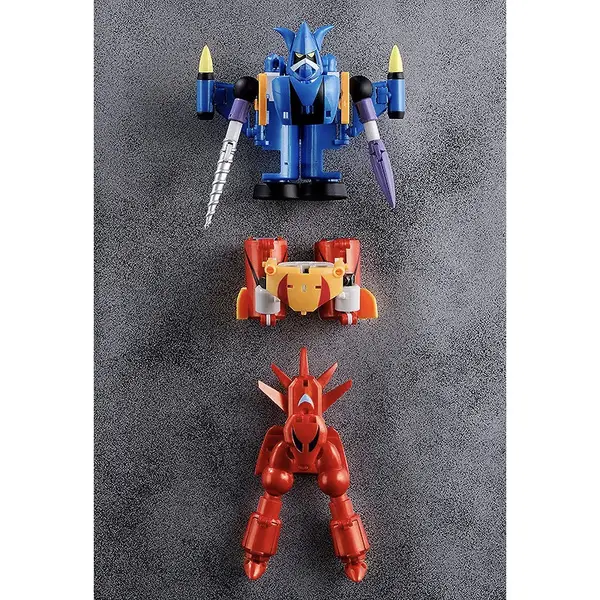 GETTER ROBO G Set Figurines Dynamic Change Getter Robo FREEing