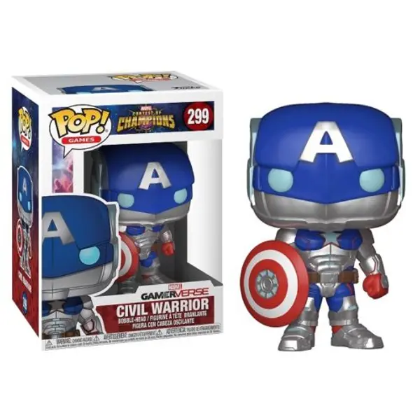 MARVEL CONTEST OF CHAMPIONS - CIVIL WARRIOR POP!