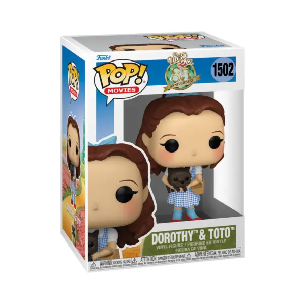 Figurine Magicien D'Oz - Dorothy & Toto Pop 10cm