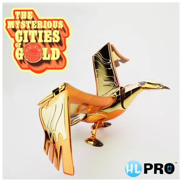 Figurine Mysterieuses Cites d'Or - Golden Condor Metaltech 07S