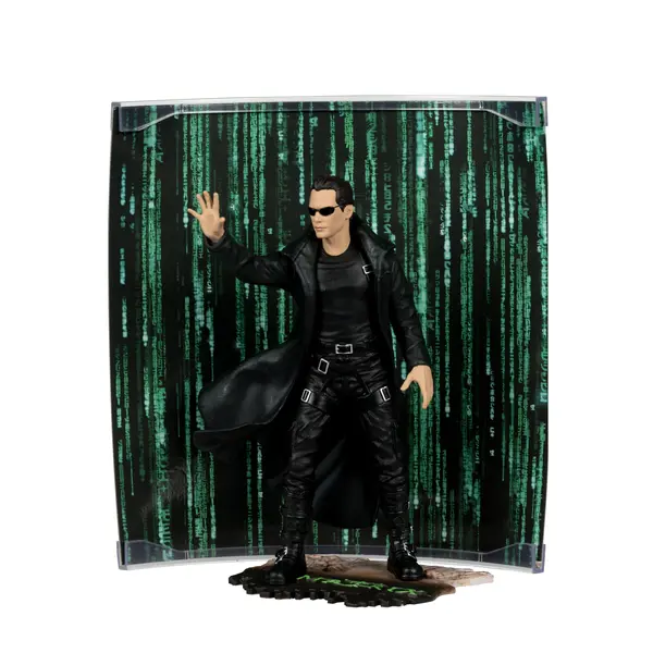 NEO MATRIX FIGURINE MOVIE MANIACS 15 CM