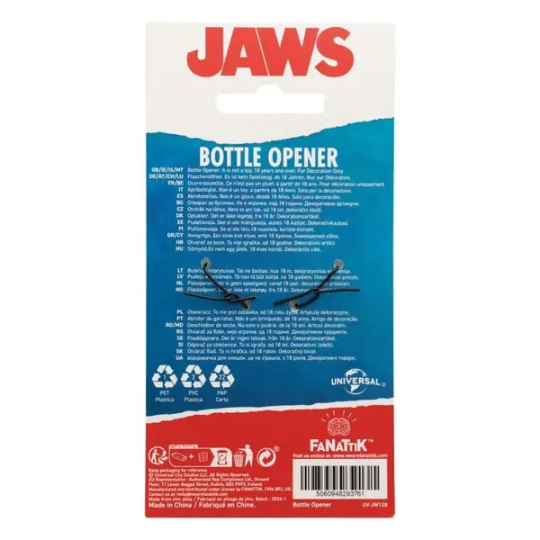 Les Dents de la Mer - Décapsuleur Les Dents de la Mer 50th Anniversary Shark
