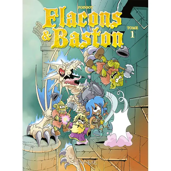 FLACONS ET BASTON T01