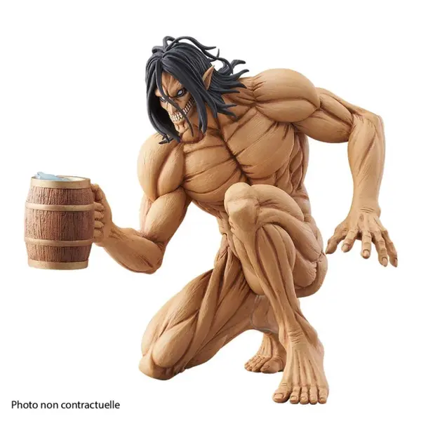 Figurine Attaque des Titans - Eren Yeager Worldwide After Party Pop Up Parade 15cm