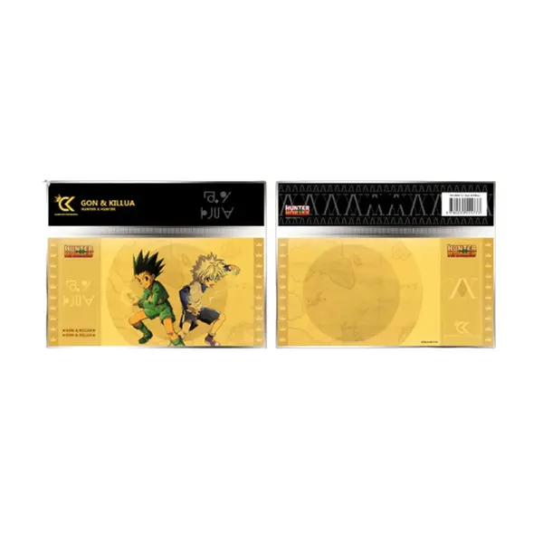 Golden Ticket Hunter X Hunter - Edition Limitée Gon & Killua