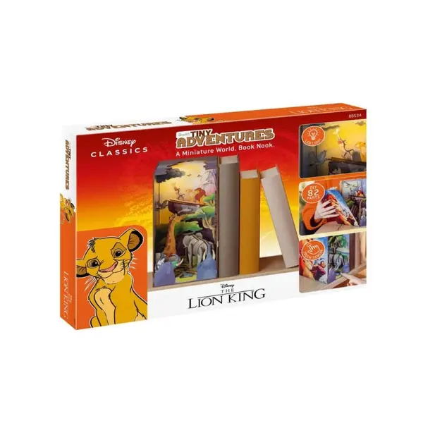 Disney - Maquette Book Nook Tiny Adventures Le Roi lion 23 cm