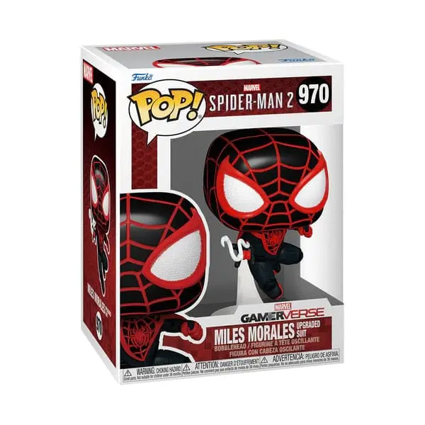 MILES MORALES SPIDER-MAN 2 POP GAMES VINYL FIGURINE 9 CM