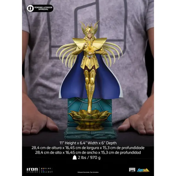 SAINT SEIYA Statue Shaka de la Vierge Art Scale Iron Studios