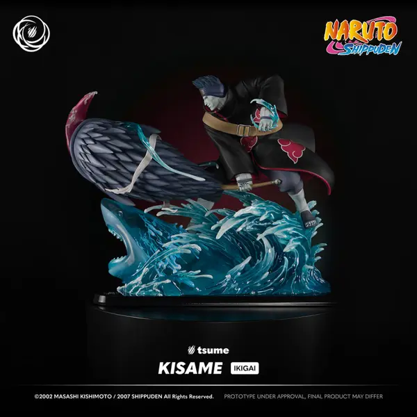 NARUTO SHIPPUDEN Statue Ikigai Kisame Tsume Art