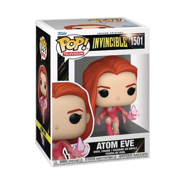 ATOM EVE POP TELEVISION INVINCIBLE VINYL FIGURE 9 CM