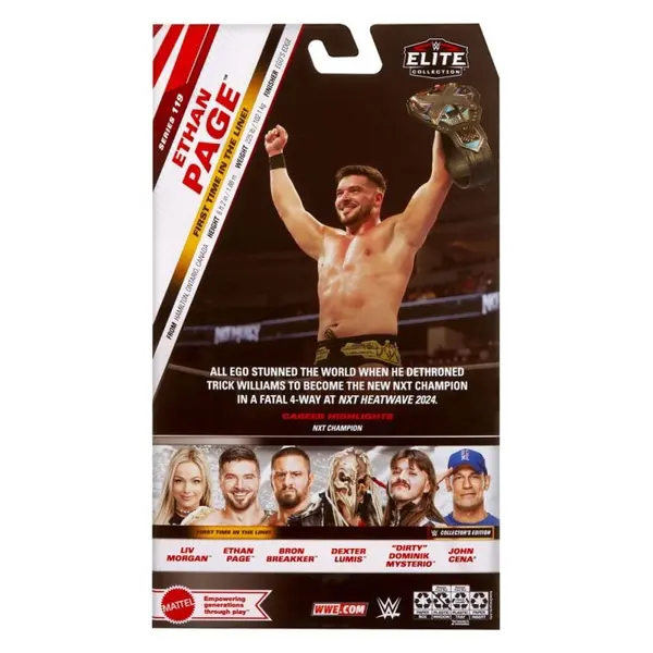 WWE Elite Collection - Figurine Ethan Page 15 cm