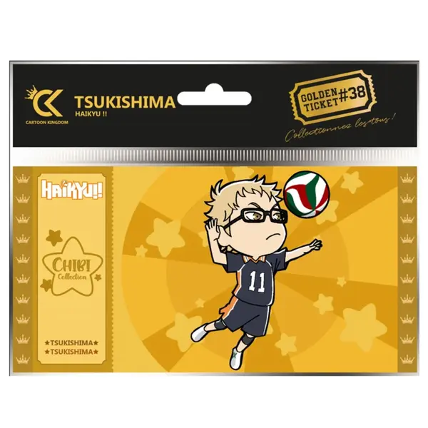 Golden Ticket Haikyu!! - Chibi Tsukishima