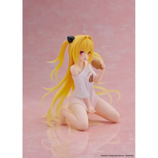 To Love-Ru Darkness - Statuette Desktop Cute Figure Golden Darkness Roomwear Ver. 13 cm
