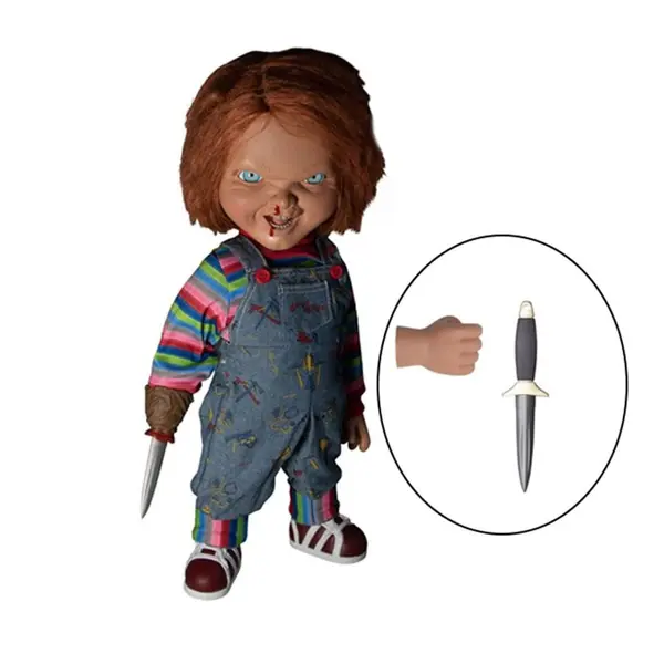 Figurine Chucky - Menacing Chucky Talking 38cm