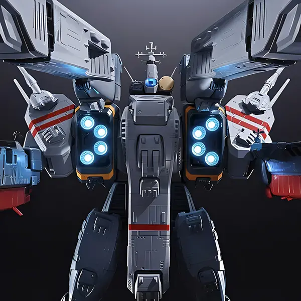 MACROSS / ROBOTECH SDF-1 Macross DX Chogokin Bandai