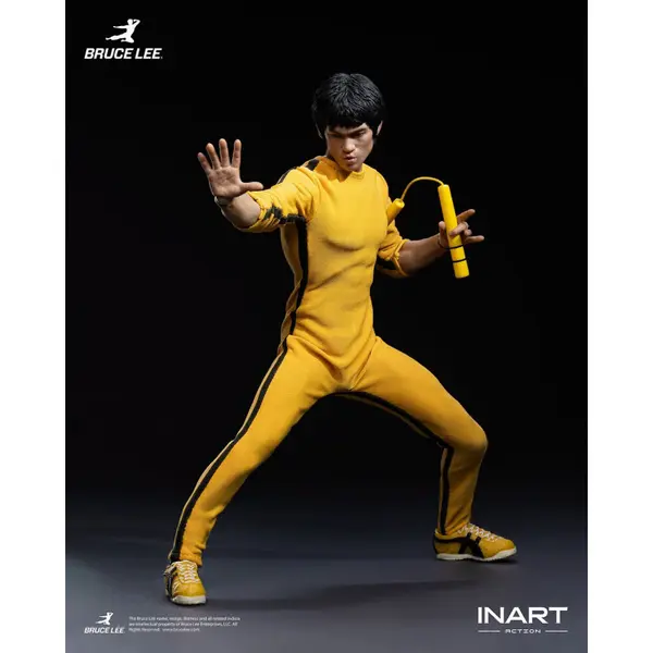 BRUCE LEE Figurine 1/12ème Bruce Lee Yellow Jumpsuit Inart