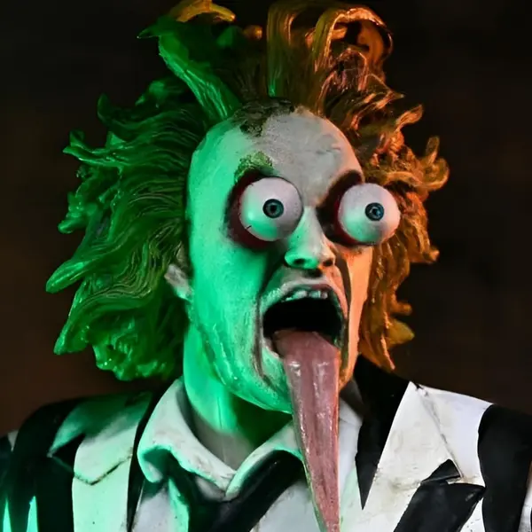 BEETLEJUICE Figurine Ultimate Striped Suit Beetlejuice Neca