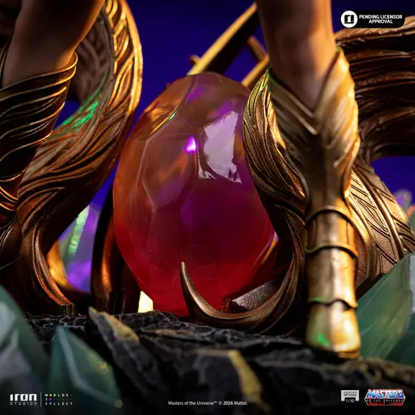 MAITRES DE L'UNIVERS Statue She-Ra Unleashed Art Scale Iron Studios