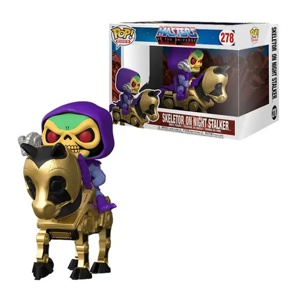 Figurine Master Of The Universe - Skeletor Night Stalker Pop Rides 15cm