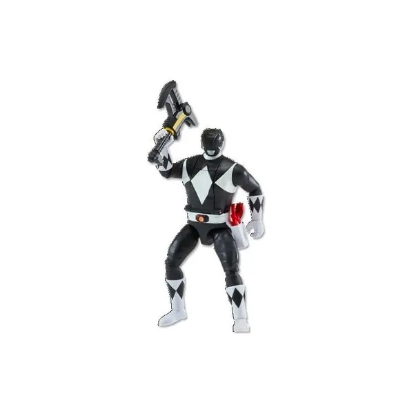 Power Rangers - Figurine Power Rangers Season 2 Auto-Morphin Black Ranger