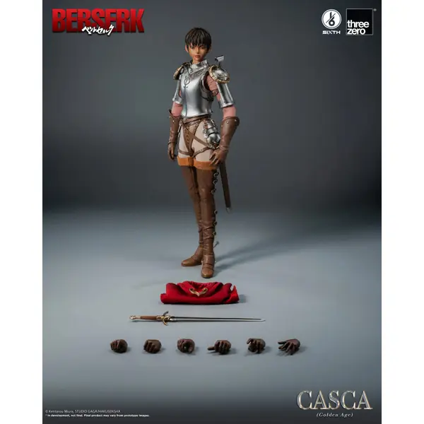 BERSERK Figurine Casca Golden Age Threezero