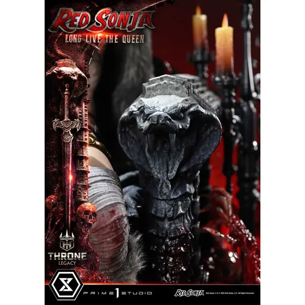 RED SONJA Statue Red Sonja Long Live the Queen Bonus Version Prime 1 Studio