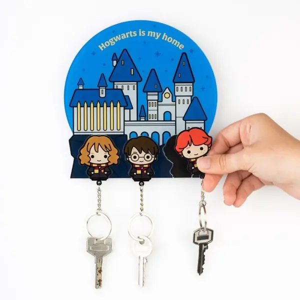 Harry Potter - Tableau à clés Harry Potter inclus 3 porte-clés