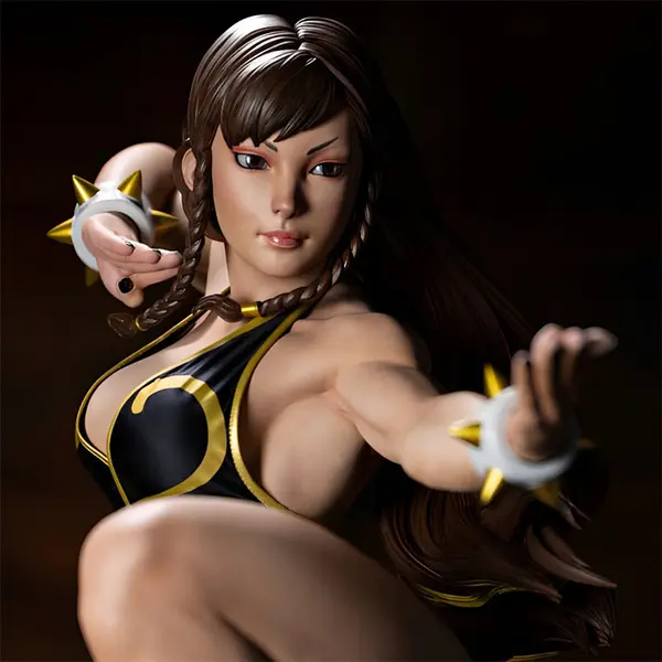 STREET FIGHTER Statue Chun-Li Battle Edition Premium Collectibles Studio