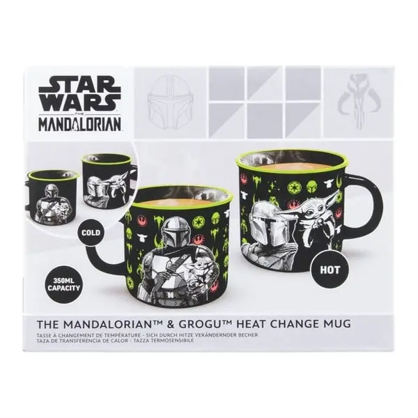 Star Wars: The Mandalorian - Mug effet thermique Mandalorian and Grogu
