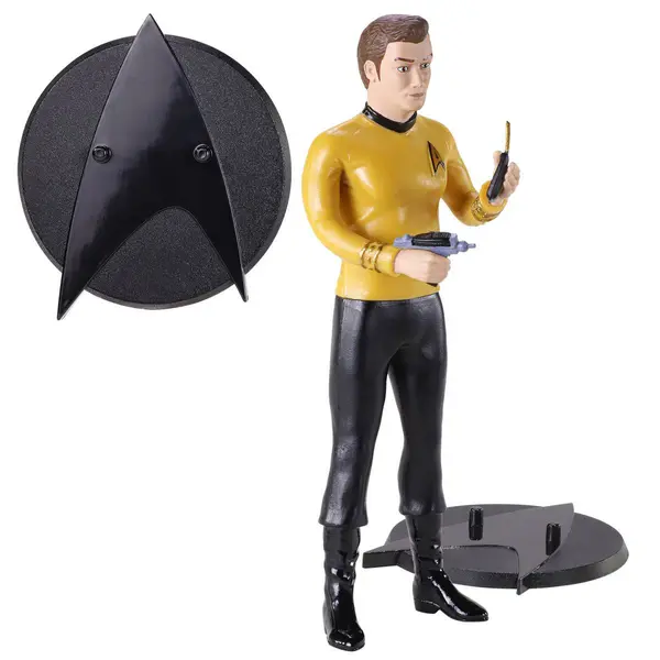 KIRK STAR TREK FIGURINE FLEXIBLE BENDYFIGS 19 CM