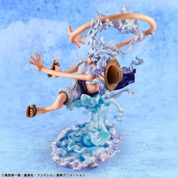ONE PIECE Figurine Monkey D. Luffy Gear Fifth P.O.P. Evolutionary History Megahouse