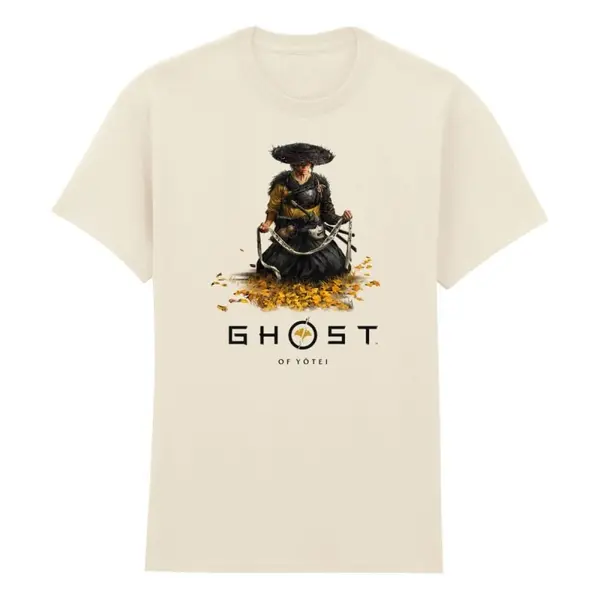 Ghost of Yotei - T-Shirt Atsu Kneeling