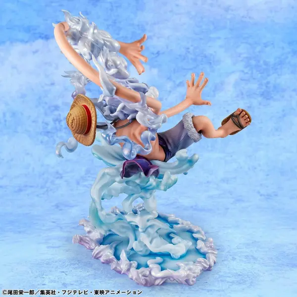 ONE PIECE Figurine Monkey D. Luffy Gear Fifth P.O.P. Evolutionary History Megahouse