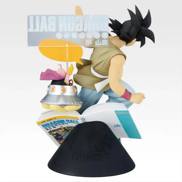 DRAGON BALL Figurine Goku & Majin Buu Tome 42 Ichiban Kuji Dragon Ball 40th Bandai