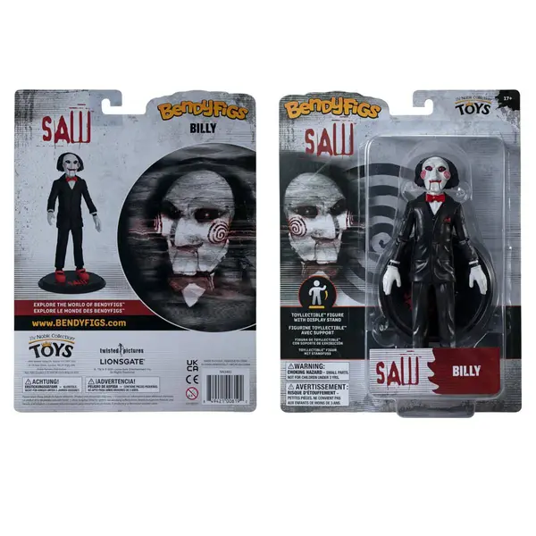 SAW - BILLY PUPPET SAW FIGURINE FLEXIBLE BENDYFIGS 18 CM