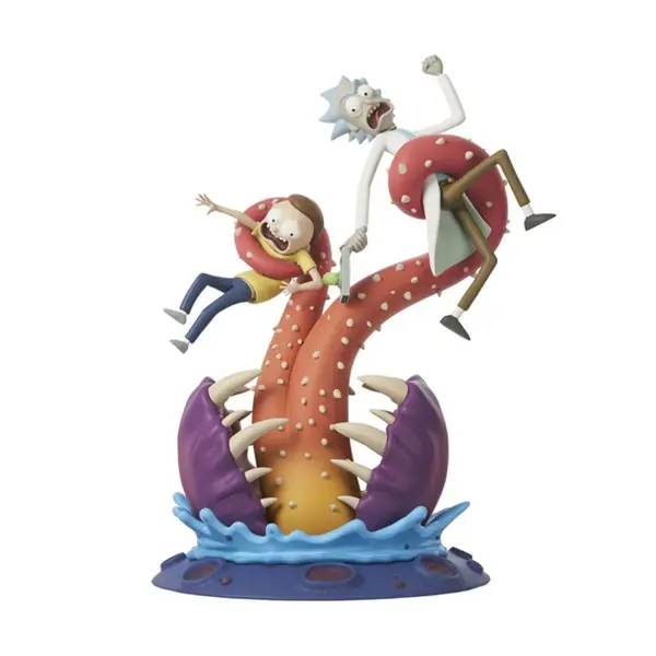 Figurine Rick And Morty - Rick And Morty Gallery Deluxe 25cm