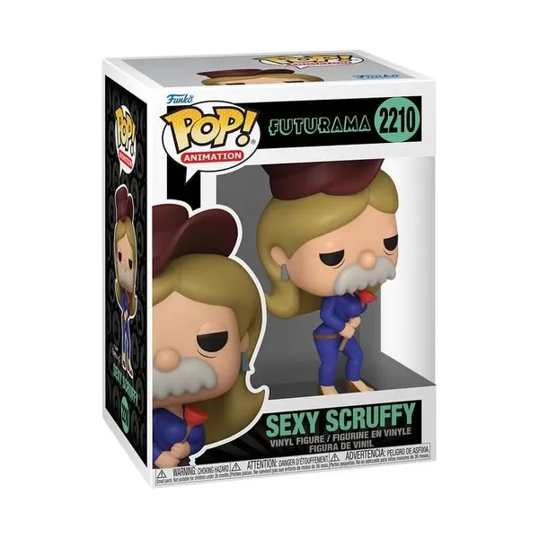 Futurama - Figurine POP! Sexy Scruffy 9 cm