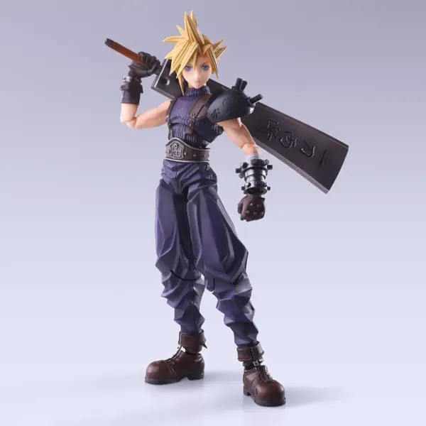 Final Fantasy VII Bring Arts - Figurine Cloud Strife Hardedge Ver. 15 cm