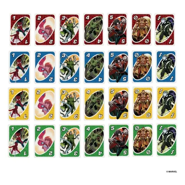 Marvel - Jeu de cartes UNO The Amazing Spider-Man