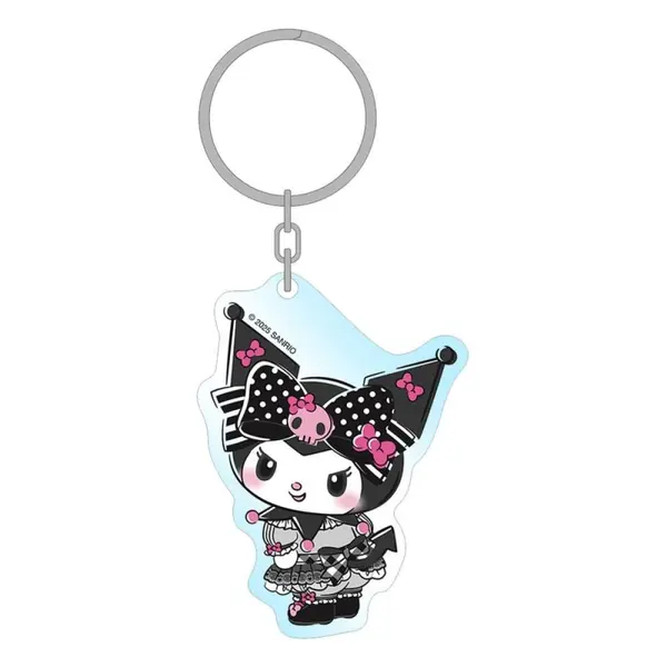 Sanrio - Porte-clés Pink Black Party Series Kuromi 7 cm
